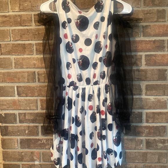 Twisted Clown costume by spirit Halloween size lg - Picture 2 of 5